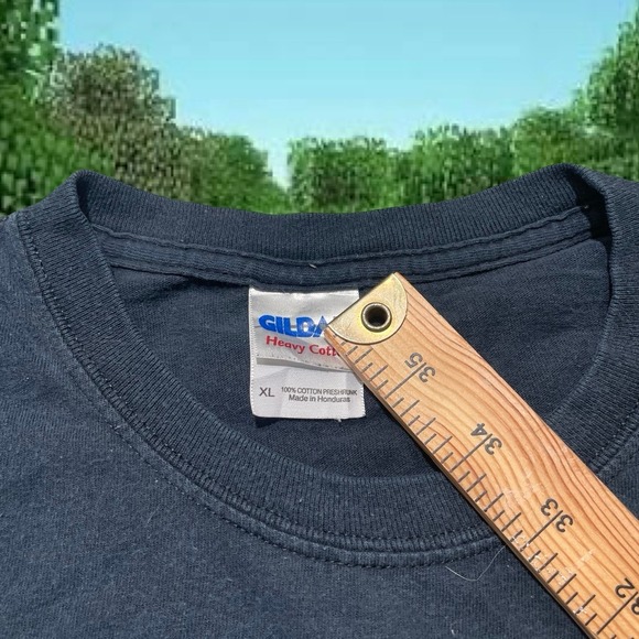 Eric Church Chief Skull Graphic Band T Shirt‎ Mens XL Gildan Heavy Cotton - Picture 3 of 5